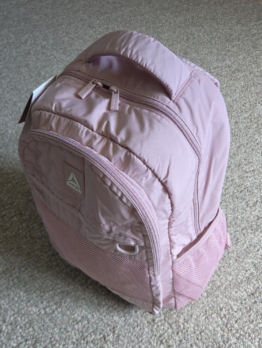 New Reebok Light Pink Everyday Backpack - Picture 2 of 8